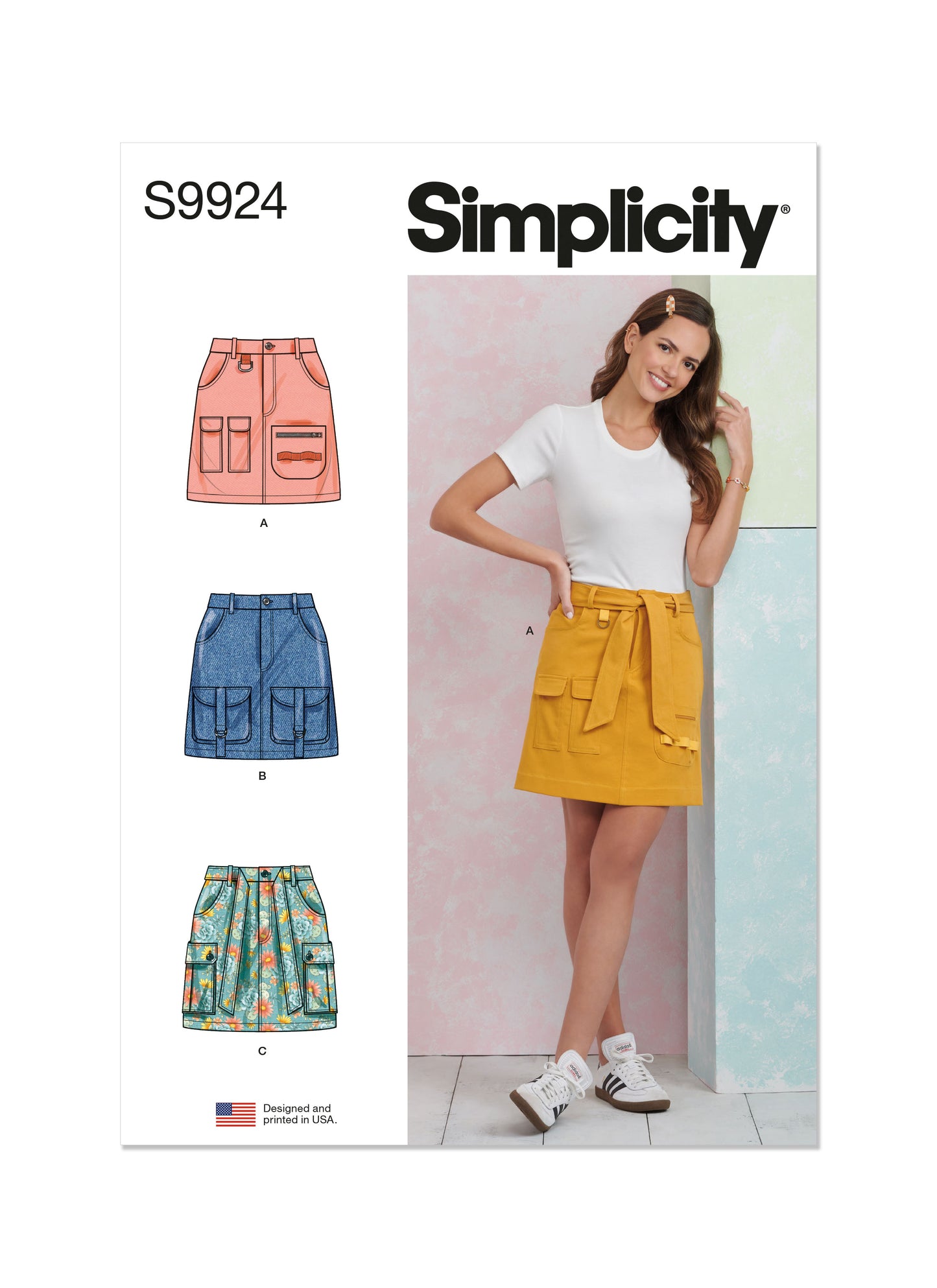 Simplicity Pattern S9924 Misses' Skirt Pants