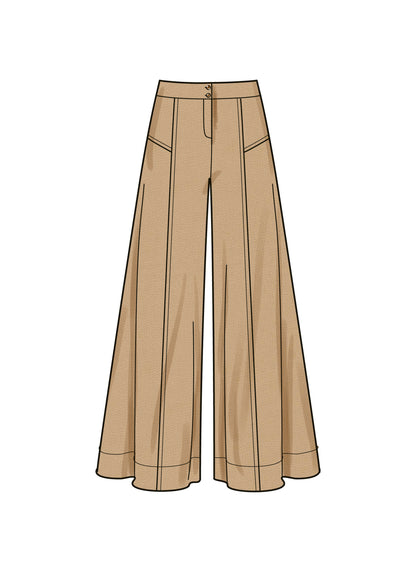 Simplicity Pattern S9925 Misses' Pants, Knit Shrug and Top