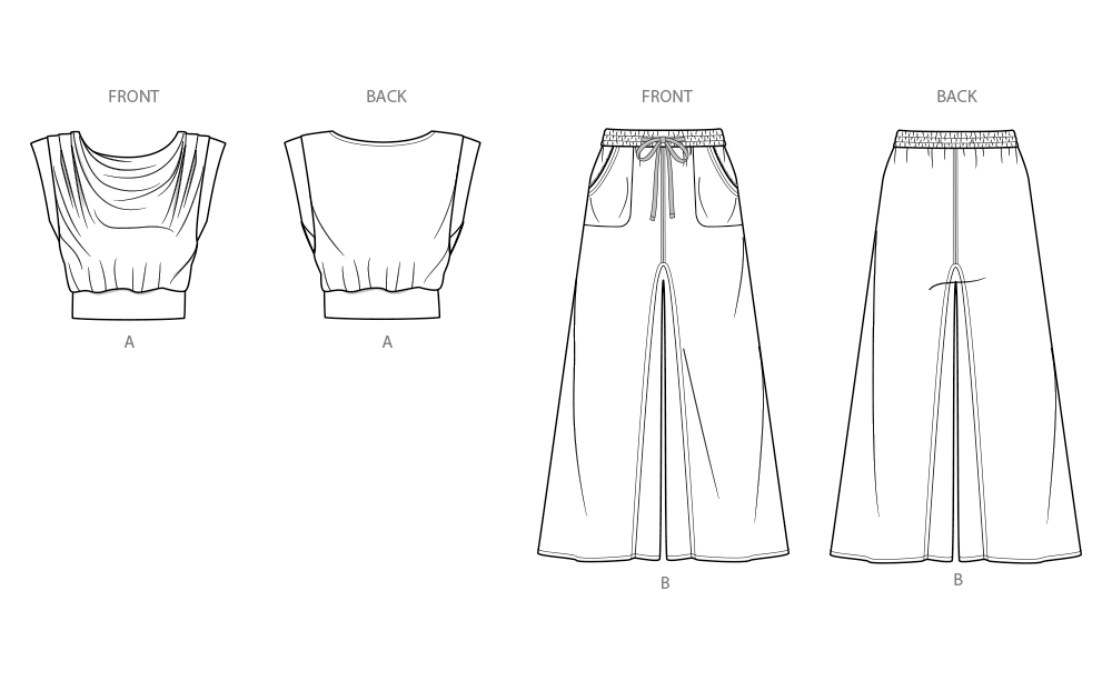 Simplicity Pattern S9929 Misses' and Women's Lounge Set