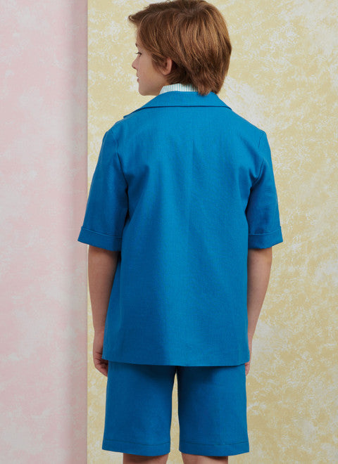 Simplicity Sewing Pattern S9930  Children's, Teens' and Adults' Blazers and Shorts