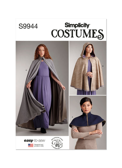 Simplicity Pattern S9944 Misses' Costume
