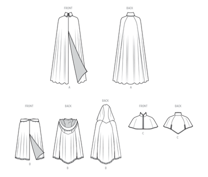 Simplicity Pattern S9944 Misses' Costume