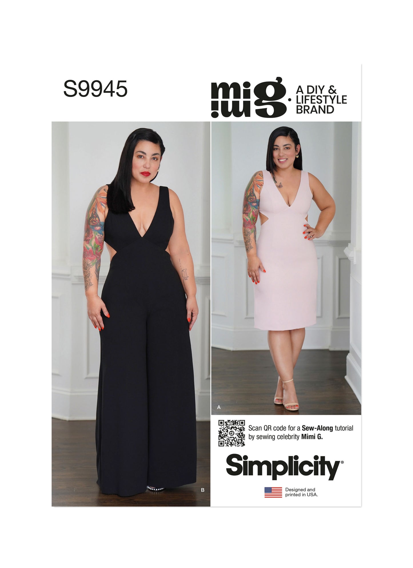 Simplicity Pattern 9945 Misses' Dress