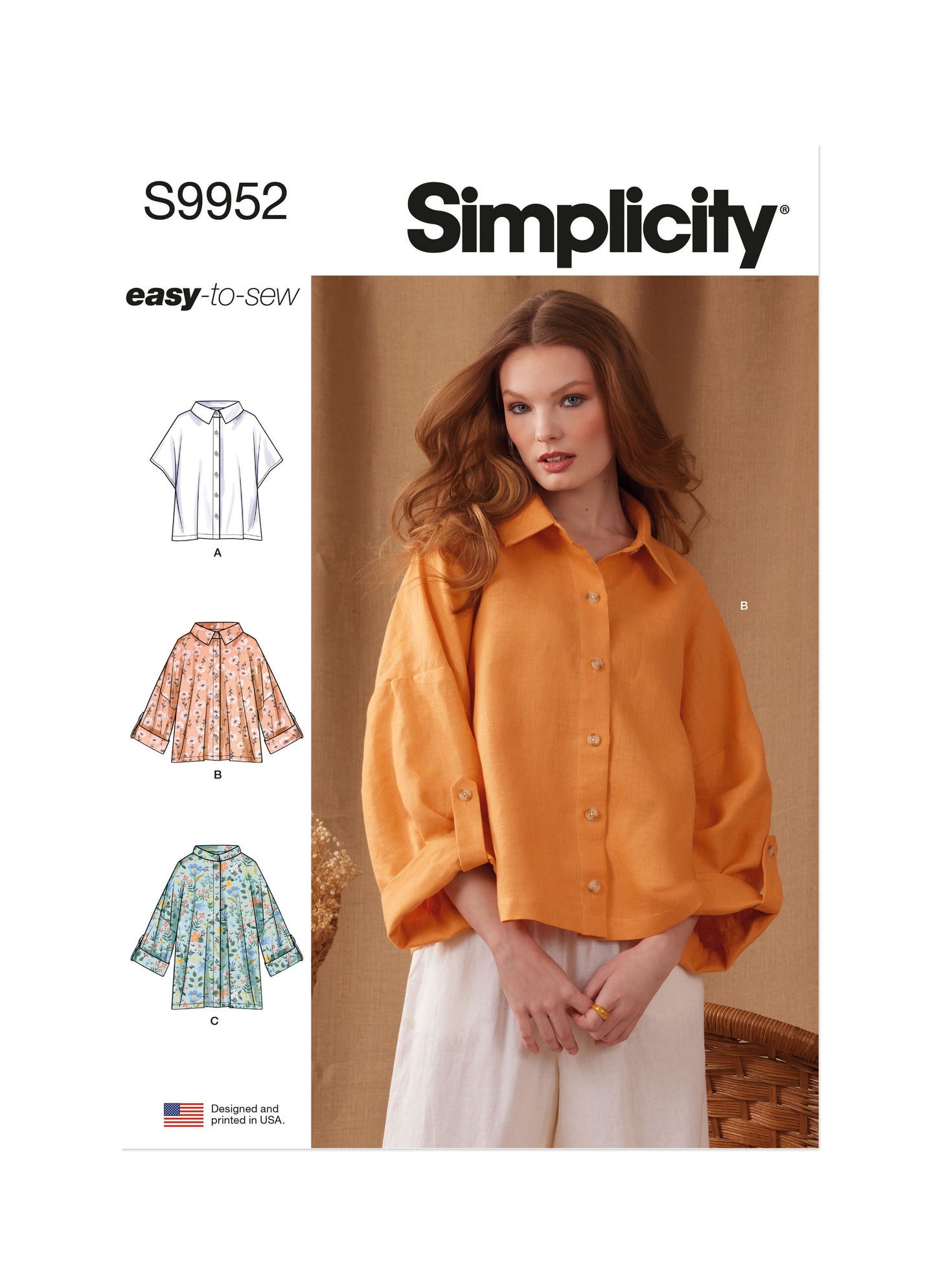 Simplicity Pattern 9952 Misses Top Vest