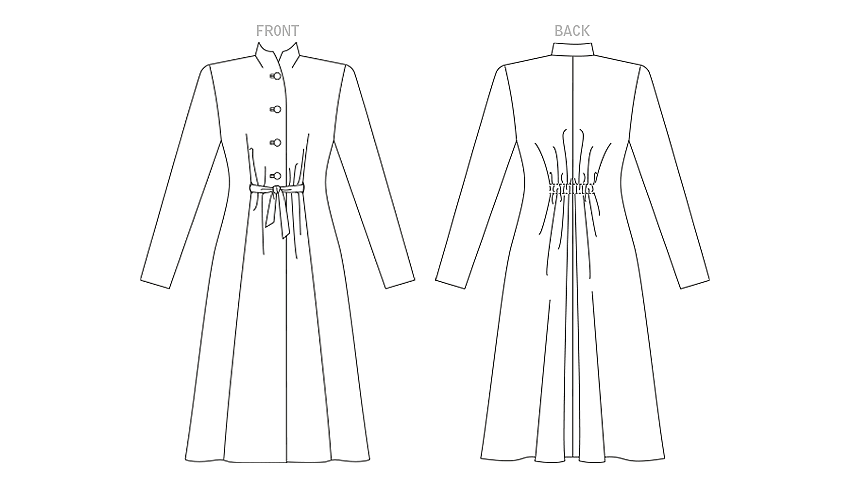 Vogue Pattern V1903 Misses' Coat