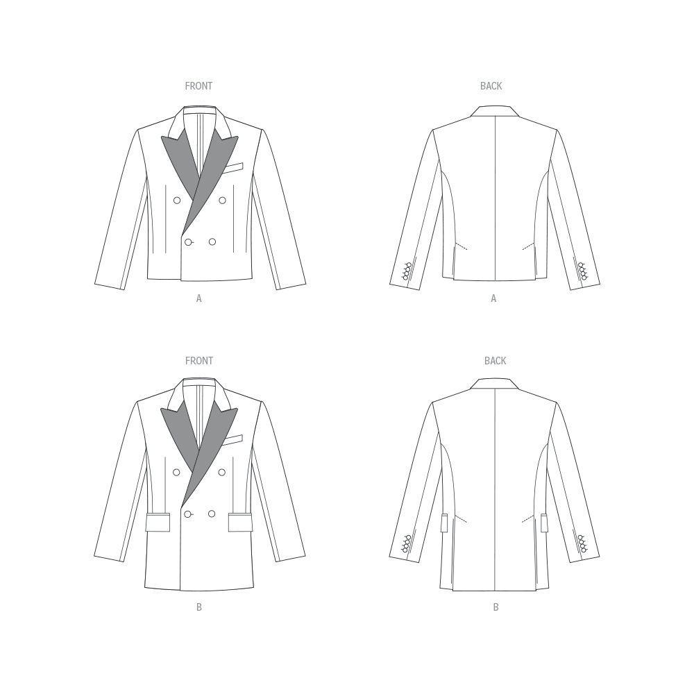 Vogue V1946 Men / Boy Jacket
