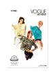 Vogue Pattern V1980 Misses' Top/Vest
