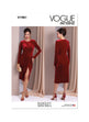 Vogue Pattern V1981 Misses' Dress
