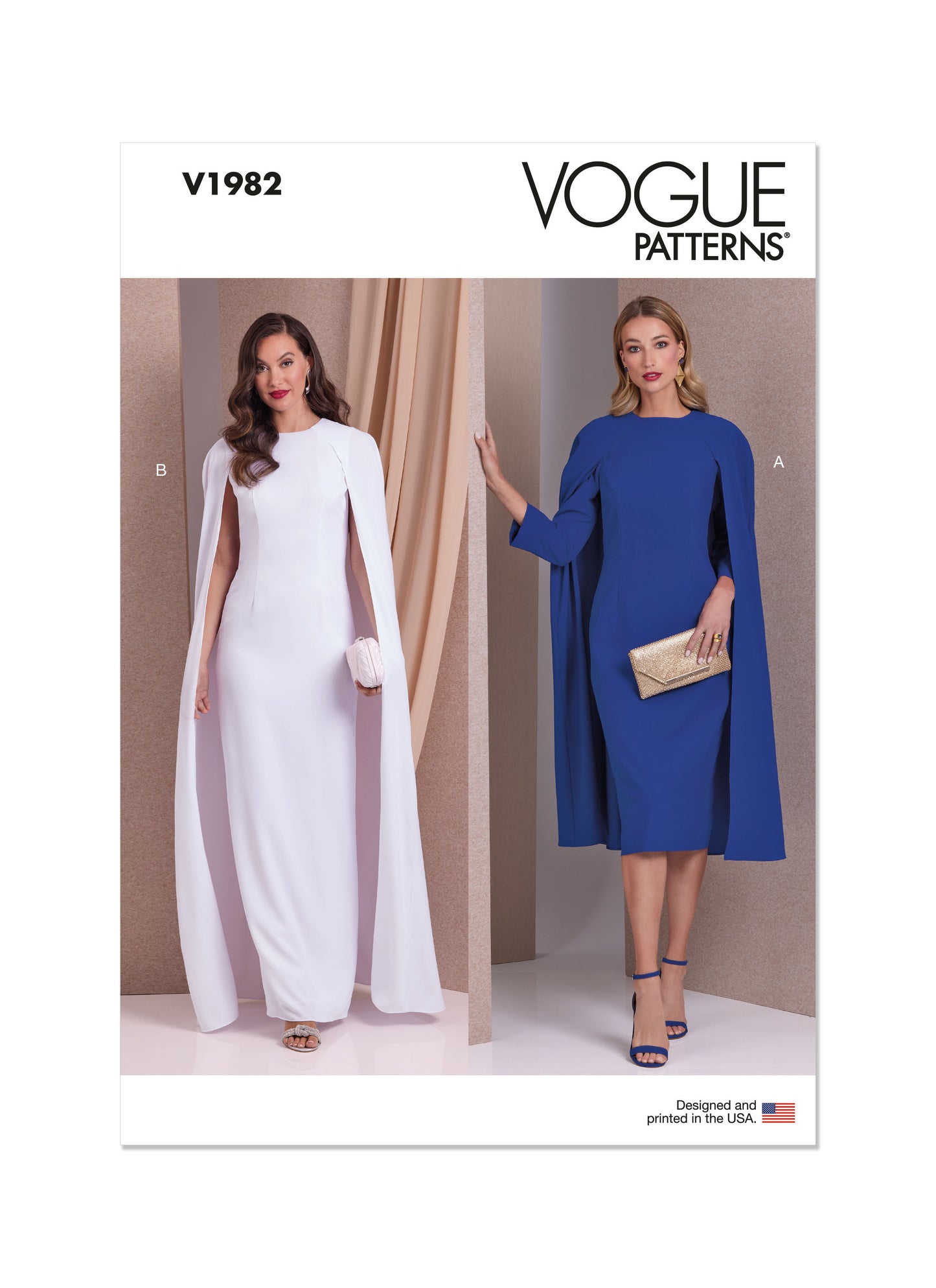 Vogue Pattern V1982 Misses' Special Occasion