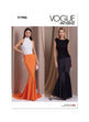 Vogue Pattern V1986 Misses' Skirt/Pants