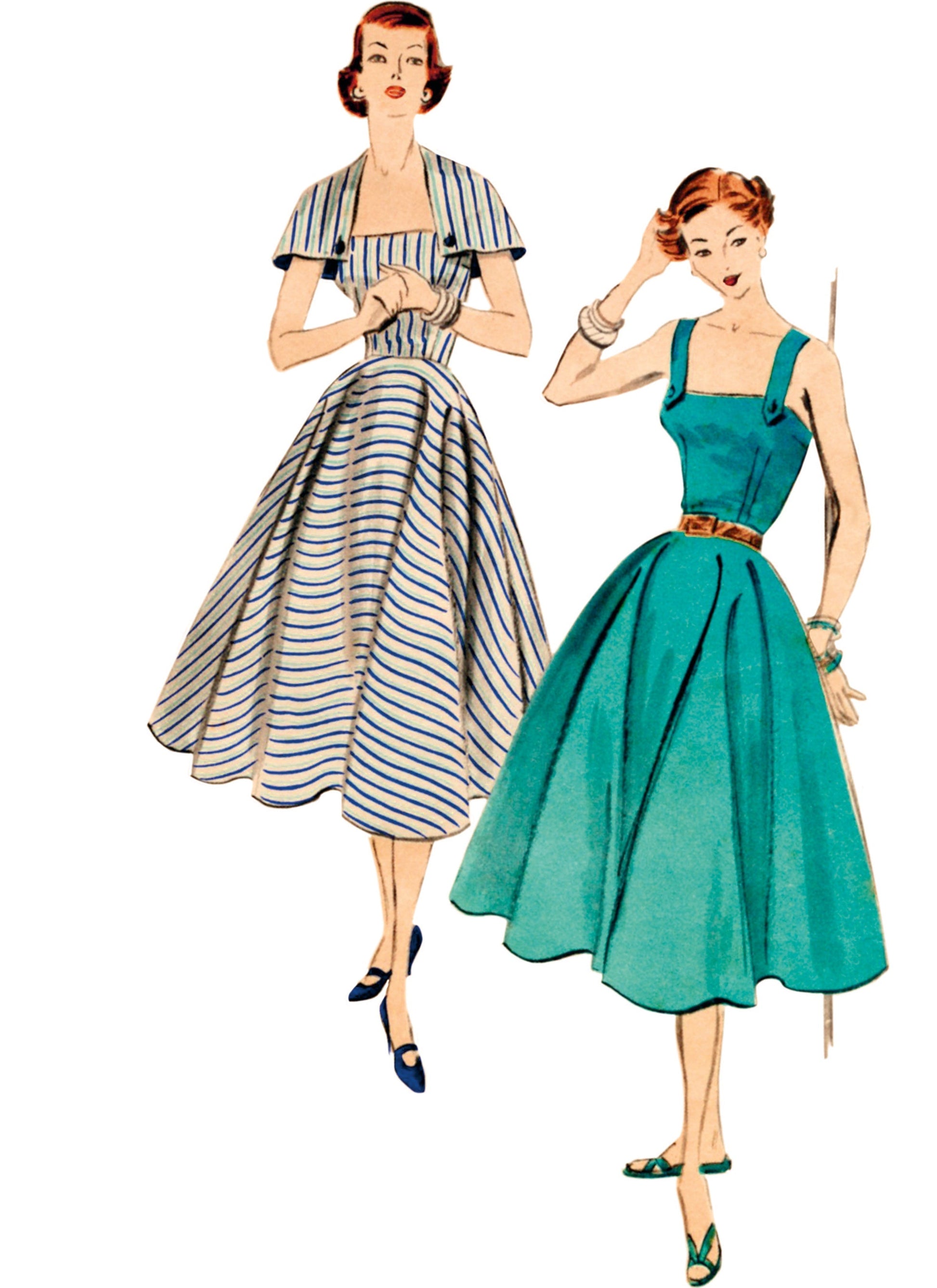 Vogue Pattern V2002 Misses' Dress