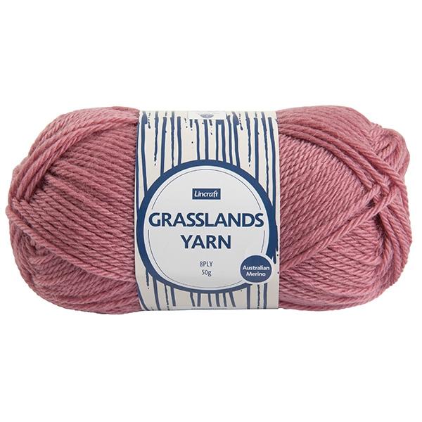 Lincraft Grasslands Yarn 8ply, 50g Merino Wool Yarn