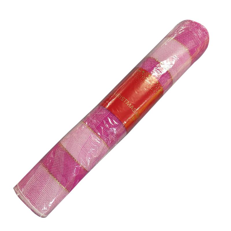 Christmas Polymesh Wrap, 53cmx7.3m