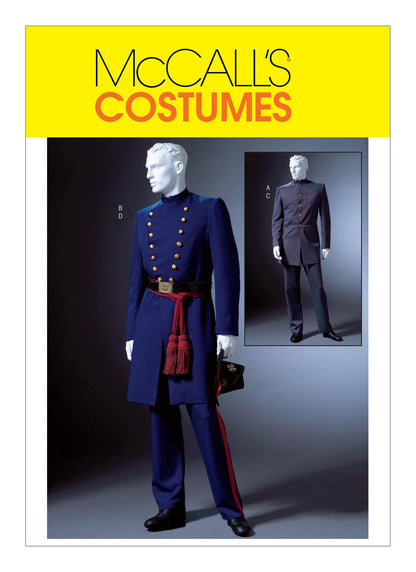 McCall's Pattern M4745 Men's Civil War Costumes