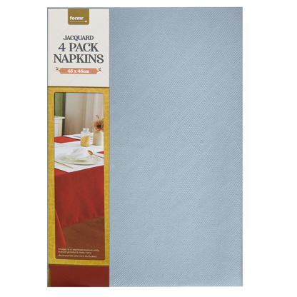 Formr Jacquard 4pk Napkin, 45x45cm