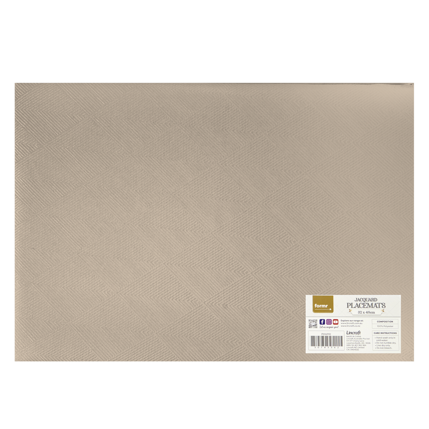 Formr Jacquard Placemats, 32x48cm