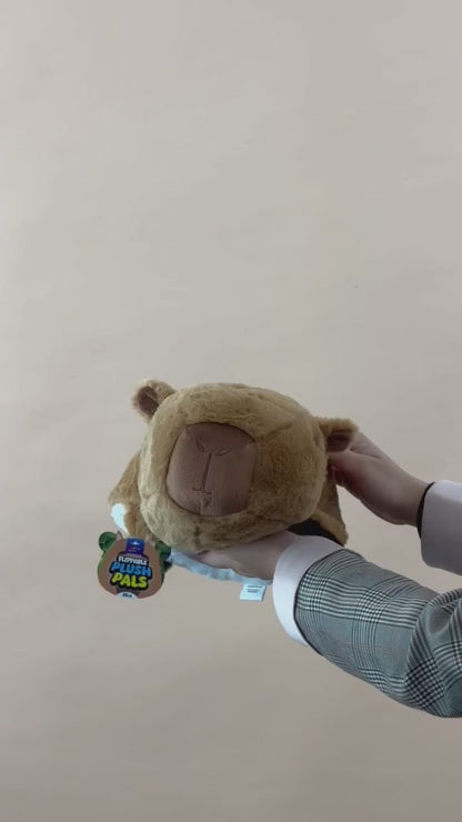 Formr Junior Flippable Plush Pals, Panda/Capybara- 35cm