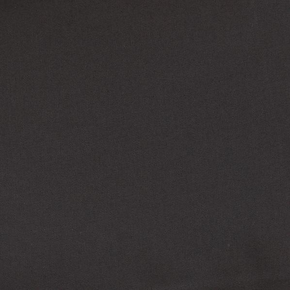 Stretch Cotton Sateen Fabric, Black- Width 125cm