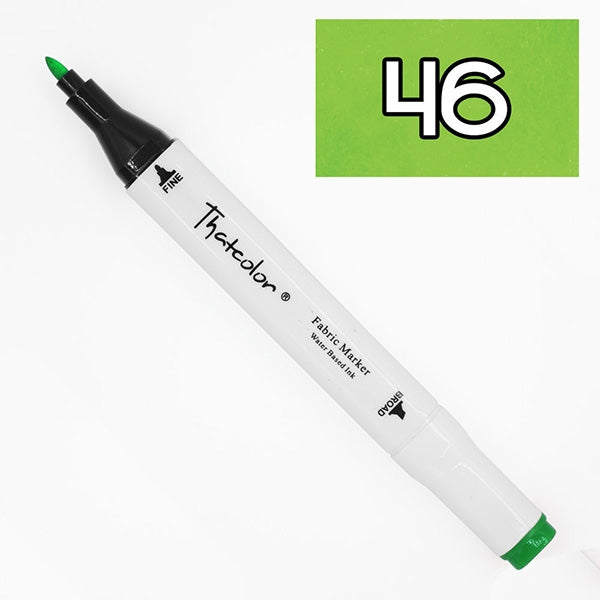 Thiscolor Double Tip Water-Based Fabric Markers