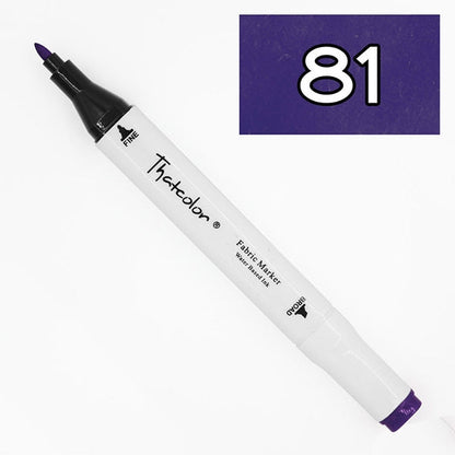 Thiscolor Double Tip Water-Based Fabric Markers