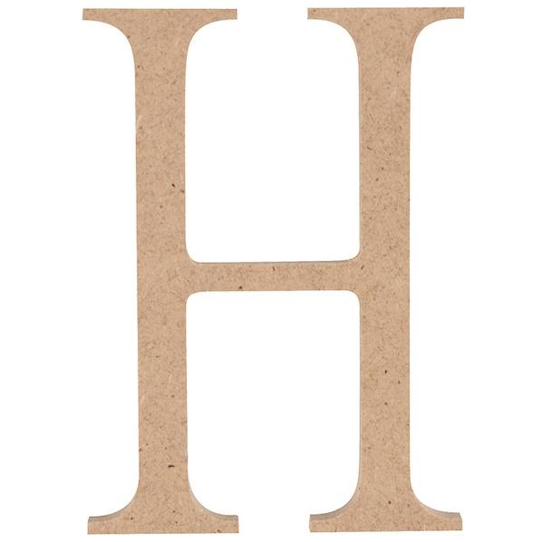 Arbee Wooden Letter H