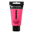 Reeves Acrylic Paint, Fluorescent Pink- 75ml