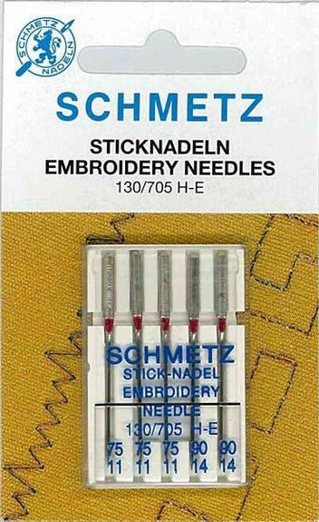  Embroidery Spring Needle 90/14 : Arts, Crafts & Sewing