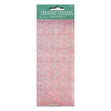 Arbee Stickers, Glitter Floral Corners Pink/Silver