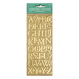 Arbee Stickers, Upper Case Letters Silver