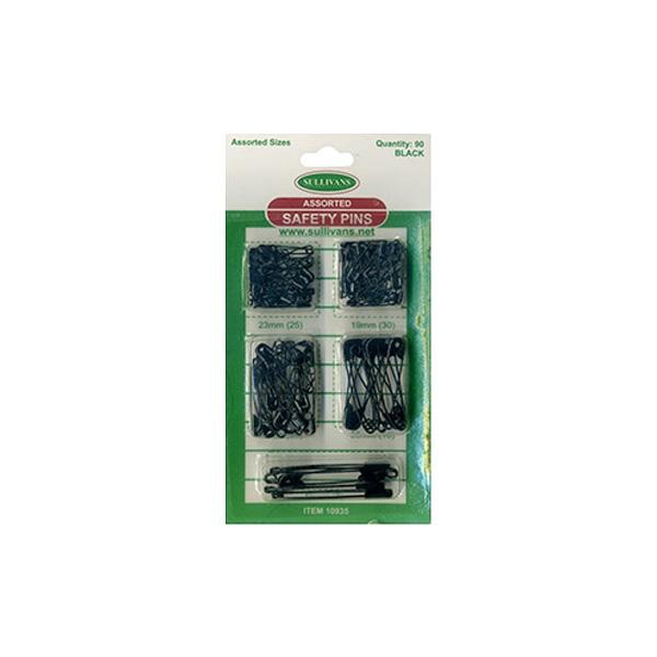 Sullivans Hand Safety Pins, Sharp / Gold Eye Lincraft New Zealand