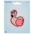 Simplicity Appliques, Pink Shimer Flamingo