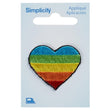 Simplicity Appliques, Rainbow Heart