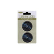 Sullivans Plastic Button, Black / Blue- 25 mm