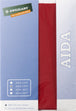 Zweigart Pre-Cut Aida Cloth 14ct, Red
