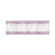 Sullivans Rayon Organza, Light Pink Silver Edge- 15mmx5m