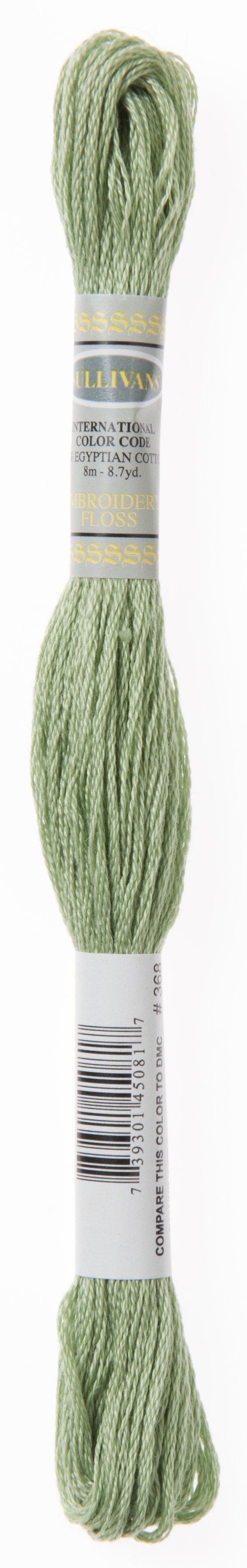 DMC 6-Strand Embroidery Cotton 8.7yd Very Light Pistachio Green