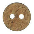 Sullivans Button 2 Hole, Coconut - 12mm