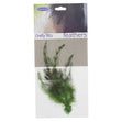 Tiger Tuft Feathers, Green- 10pc
