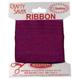 Crafty Saver Satin Ribbon, Wine- 38mm x 1.5m