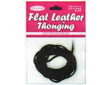 Sullivans Flat Leather Thonging, Black