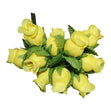 Craft Flower Amethyst, Yellow- Medium