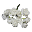 Craft Flower Single, White