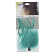 Feather Tuft & Spike, Turquoise