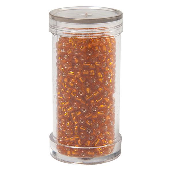 Sullivans Seed Beads, Orange- Size 8