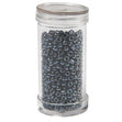 Sullivans Seed Beads, Gun Grey- Size 8