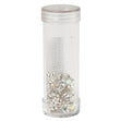 Sullivans Crystal Diamonte Beads, AB- 5x25mm