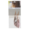 Tiger Tuft Feathers, Light Pink- 10pc