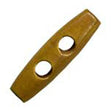 Sullivans Wooden Toggle Buttons, Tan Wood- 60 mm