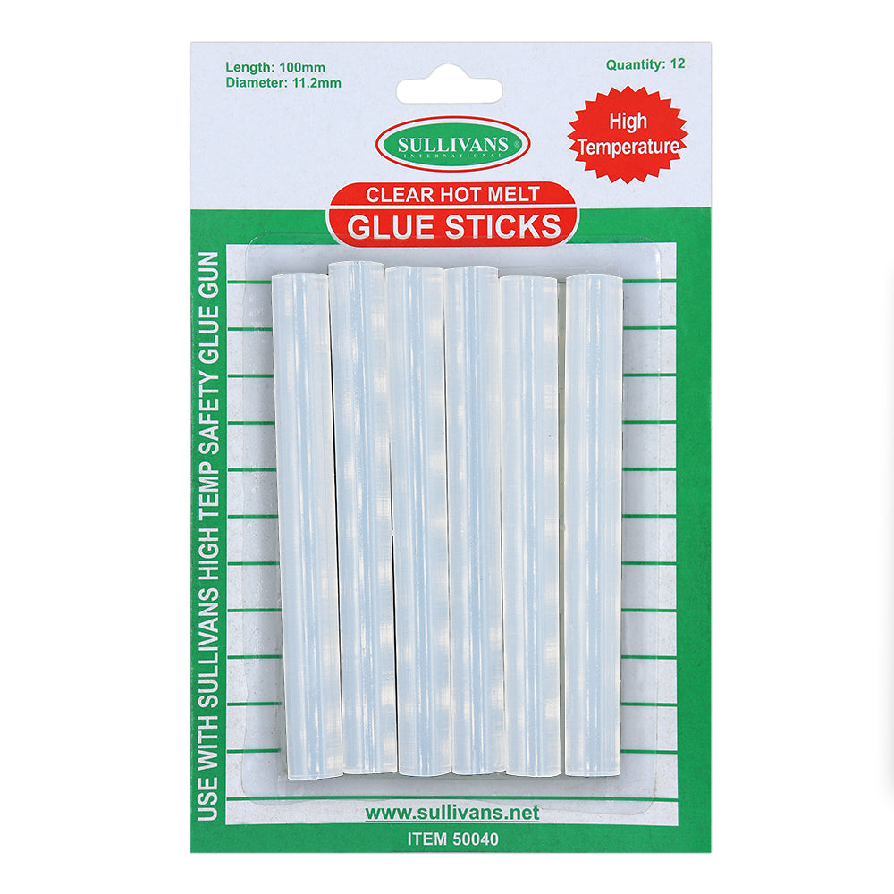 Sullivans Glue Stick, 11.2mm x 100mm- 12pk