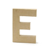 Paper Mache Letter, E - 8 inch